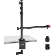 Neewer TL253A Tabletop Stand with Auxiliary Holding Arm