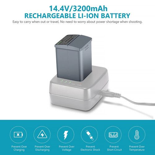 니워 Neewer Battery Pack for Q3 TTL Flash Strobe