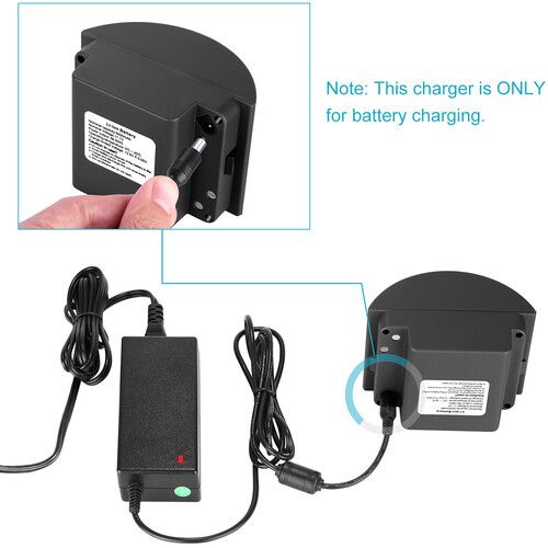 니워 Neewer Battery Charger for Vision4, Vision5, and ML300 Strobe Lights (US Plug)