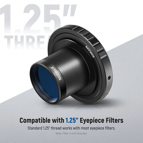 니워 Neewer T-Mount to Nikon F-Mount Adapter Kit