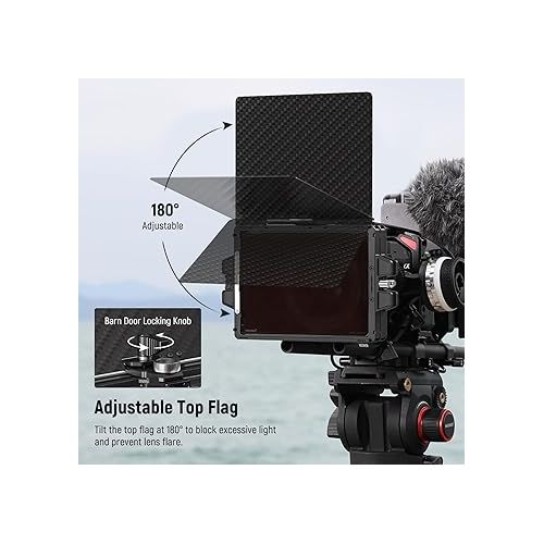 니워 NEEWER Mini Matte Box with Two 4