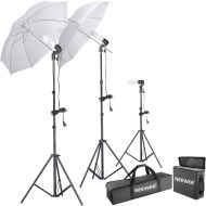 [아마존 핫딜]  [아마존핫딜]Neewer 600W 5500K Photo Studio Day Light Umbrella Continuous Lighting Kit