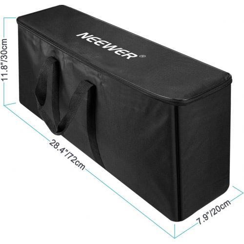 니워 [아마존 핫딜]  [아마존핫딜]Neewer 3 Packs Dimmable Bi-Color 480 LED Video Light and Stand Lighting Kit:3200-5600K CRI 96+ LED Panel, Premium 200cm Light Stand and Large Carry Bag for Studio YouTube Video Out