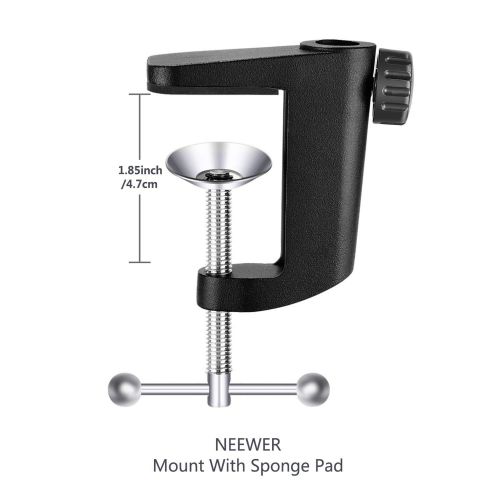 니워 [아마존 핫딜]  [아마존핫딜]Neewer USB Microphone for Windows and Mac with Suspension Scissor Arm Stand, Shock Mount, Pop Filter, USB Cable and Table Mounting Clamp Kit for Broadcasting and Sound Recording (B