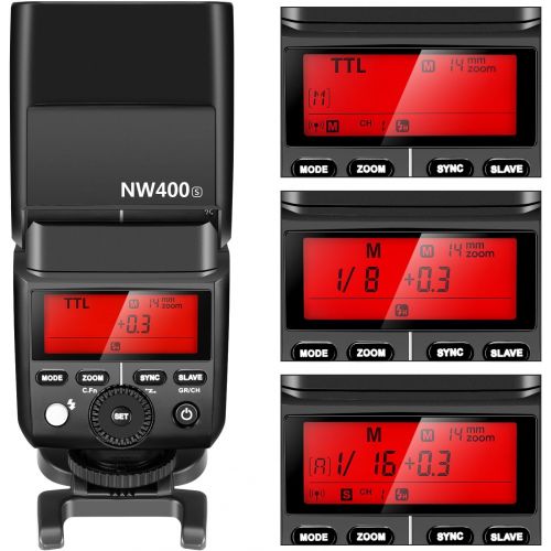 니워 [아마존 핫딜]  [아마존핫딜]Neewer 2.4G HSS 1/8000s TTL GN36 Wireless Master Slave Flash Speedlite for Sony a9 a7III a7RIII a7II a7RII a7SII a7 a7R a7S a6500 a6300 a6000 a77II RX10II/III/IV Cameras with Hard