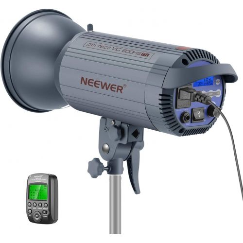 니워 [아마존핫딜][아마존 핫딜] Neewer 600W TTL HSS 1/8000s GN86 Studio Strobe Flash Light Monolight with 2.4G Wireless Trigger for Nikon DSLR Cameras，Recycle 0.6 Sec, Bowens Mount for Indoor Studio Portrait Phot