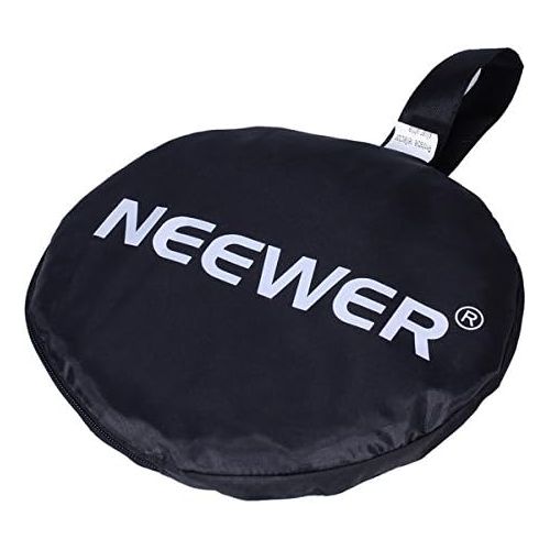 니워 [아마존 핫딜] Neewer Portable 5 in 1 59x79/150x200cm Translucent, Silver, Gold, White, and Black Collapsible Round Multi Disc Light Reflector for Studio or any Photography Situation