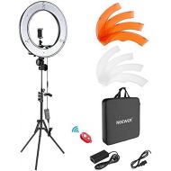 [아마존베스트]Neewer Ring Light Kit:18/48cm Outer 55W 5500K Dimmable LED Ring Light, Light Stand, Carrying Bag for Camera,Smartphone,YouTube,Self-Portrait Shooting