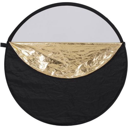 니워 [아마존베스트]Neewer 43-inch / 110cm 5-in-1 Collapsible Multi-Disc Light Reflector with Bag - Translucent, Silver, Gold, White and Black