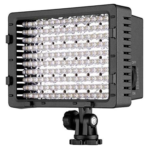 니워 [아마존베스트]NEEWER 160 LED CN-160 Dimmable Ultra High Power Panel Digital Camera / Camcorder Video Light, LED Light for Canon, Nikon, Pentax, Panasonic,SONY, Samsung and Olympus Digital SLR Ca