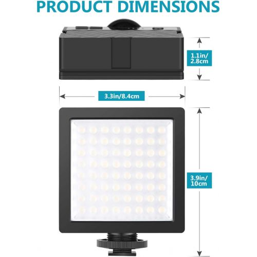 니워 [아마존베스트]Neewer LED Light Panel On-Camera Video Light LED 램프