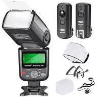 Neewer PRO i-TTL Camera Flash Kit Compatible with Nikon DSLR D7100 D7000 D5300 D5200 D5100 D5000 D3200 D3100 D3300 D90 D800 D700 Camera: VK750II Auto-Focus Flash, Wireless Trigger
