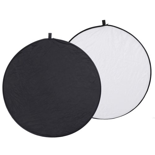 니워 NEEWER 32-Inch 80CM Portable 5 in 1 Translucent, Silver, Gold, White, and Black Collapsible Round Multi Disc Light Reflector for Studio or any Photography Situation