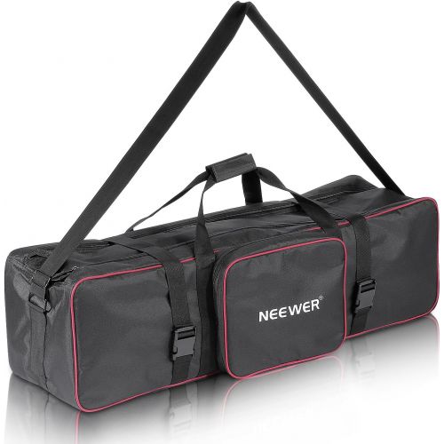 니워 Neewer 39x10x10/100x25x25cm Photo Video Studio Kit Carrying Bag with Extra Side Pocket for Light Stands, Boom Stands, Umbrellas