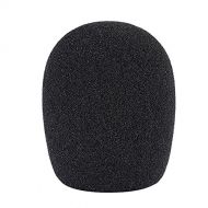 Neewer Ball Type Foam Windscreen Pop Filter for Condenser Microphone,1.8″ x 1.8″ x 2.75″/ 4.5cm x 4.5cm x 7cm, Black