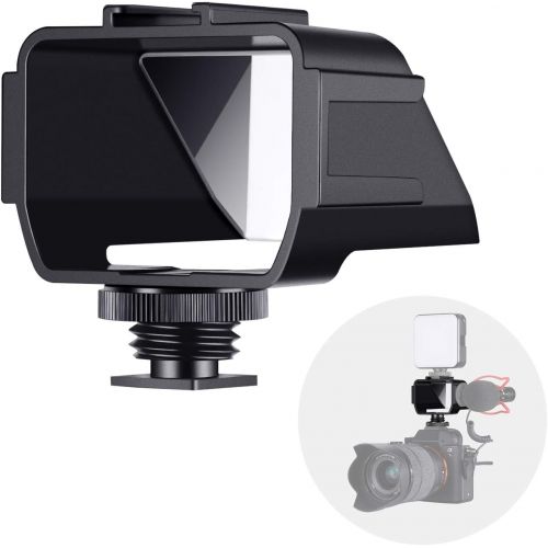 니워 Neewer Camera Selfie Flip Screen, 3 Cold Shoes for Mic/Light/Vlog/Filming/Photography, Compatible with Sony A6000 A6300 A6500 A72 A73 Series Fujifilm XT2 XT3 XT20 XT30 Canon Panaso