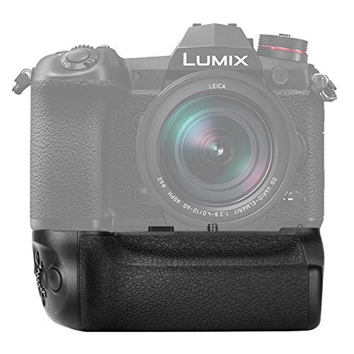 니워 Neewer Battery Grip Compatible with Panasonic Lumix G9 Camera Replacement for DMW-BGG9 with Shutter Release Focus Point Control Joystick Work with 1 DMW-BLF19E Li-ion Battery (Batt