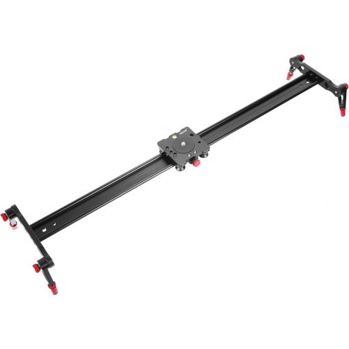 니워 Neewer Aluminum Alloy Camera Track Slider Video Stabilizer Rail with 4 Bearings for DSLR Camera DV Video Camcorder Film Photography, Loads up to 17.5 pounds/8 kilograms (120cm)