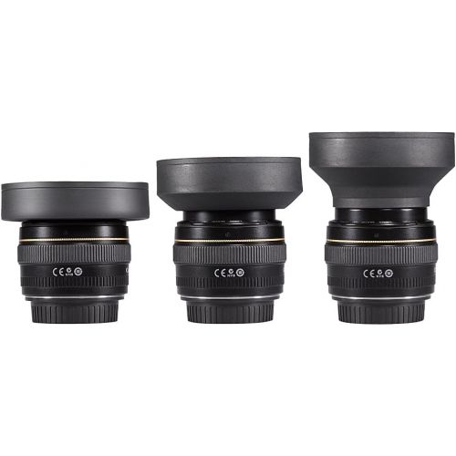 니워 Neewer 52MM Lens Filter Kit:UV, CPL, FLD, ND2, ND4, ND8 and Lens Hood, Lens Cap for NIKON D7100 D7000 D5200 D5100 D5000 D3100 D3000 D90DSLR Cameras