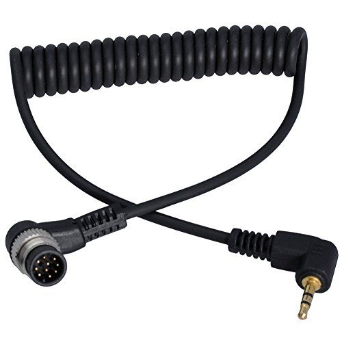 니워 Neewer 2.5mm-N1 Off Camera Remote Shutter Release Connecting Cord Cable for Nikon D800 D700 D300 D300S D4 D3S D3X D3 D200 N90S F5 F6 F100 F90 F90X / FUJI S3 S5 Camera Flash Trigger