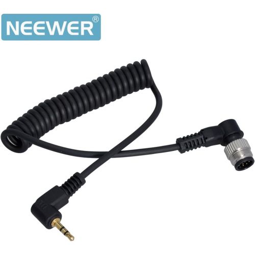 니워 Neewer 2.5mm-N1 Off Camera Remote Shutter Release Connecting Cord Cable for Nikon D800 D700 D300 D300S D4 D3S D3X D3 D200 N90S F5 F6 F100 F90 F90X / FUJI S3 S5 Camera Flash Trigger