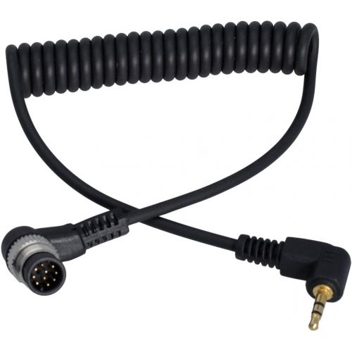 니워 Neewer 2.5mm-N1 Off Camera Remote Shutter Release Connecting Cord Cable for Nikon D800 D700 D300 D300S D4 D3S D3X D3 D200 N90S F5 F6 F100 F90 F90X / FUJI S3 S5 Camera Flash Trigger