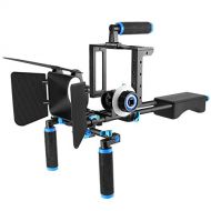 Neewer Aluminum Film Movie Kit System Rig for Canon/Nikon/Pentax/Sony and other DSLR Cameras (Style II)