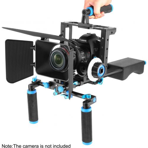 니워 Neewer Aluminum Film Movie Kit System Rig for Canon/Nikon/Pentax/Sony and other DSLR Cameras (Style II)