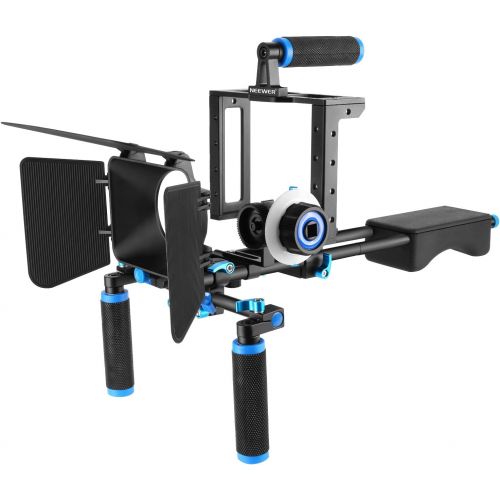 니워 Neewer Aluminum Film Movie Kit System Rig for Canon/Nikon/Pentax/Sony and other DSLR Cameras (Style II)