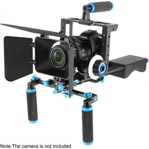 니워 Neewer Aluminum Film Movie Kit System Rig for Canon/Nikon/Pentax/Sony and other DSLR Cameras (Style II)