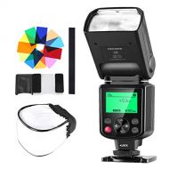 Neewer 750II TTL Speedlite Flash Kit with Hard Diffuser, 12 Color Filters, Microfiber Cleaning Cloth for Nikon D7200 D7100 D7000 D5500 D5300 D5200 D5100 D5000 D3300 D3200 and Other