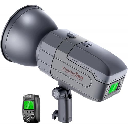 니워 Neewer VISION5 400Ws 2.4G TTL Flash Strobe Compatible with Nikon DSLR Cameras, 1/8000s HSS Monolight with Wireless Trigger,6000mAh Battery to Cover 500 Full Power Shots Recycle in