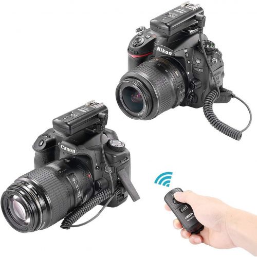 니워 Neewer 2 Packs NW561 Flash Speedlite Kit for Canon Nikon Panasonic Olympus Pentax Fijifilm and Sony Mi Hot Shoe Cameras with 2.4G Wireless Trigger