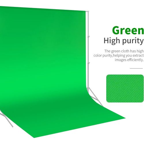 니워 Neewer 10 x 12FT / 3 x 3.6M PRO Photo Studio Premium Polyester Collapsible Backdrop Background for Photography,Video and Televison (Background ONLY) - GREEN