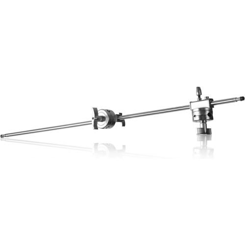 니워 Neewer Pro 100% Stainless Steel Heavy Duty C Stand with Boom Arm - Max Height 10.5ft/320cm Photography Light Stand with 4.2ft/128cm Holding Arm, 2 Grip Head for Studio Monolight, S