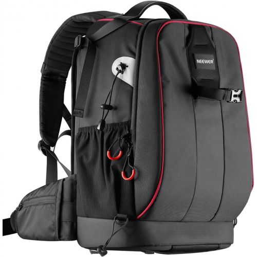 니워 Neewer Pro Camera Case Waterproof Shockproof Adjustable Padded Camera Backpack Bag with Anti-theft Combination Lock for DSLR,DJI Phantom 1 2 3 Professional Drone Tripods Flash Lens