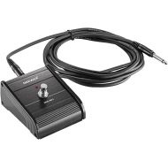 Neewer 1-Button Footswitch with 1/4” Mono Male to Male Cable, Ideal for Guitar Bass Amplifiers