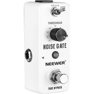 Neewer Aluminium-alloy Noise Killer Guitar Noise Gate Suppressor Effect Pedal with 2 Working Models and LED Indicator (Original Version)