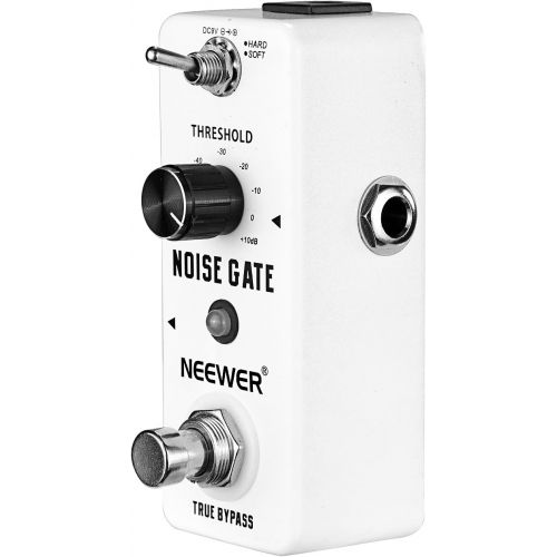 니워 Neewer Aluminium-alloy Noise Killer Guitar Noise Gate Suppressor Effect Pedal with 2 Working Models and LED Indicator (Original Version)