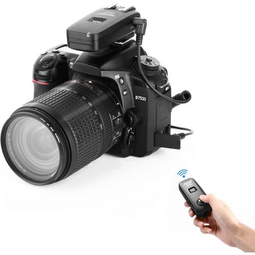 니워 [아마존베스트]Neewer 2 Packs i-TTL Flash Kit Compatible with Nikon D7100 D7000 D5300 D5200 D5100 D5000 D3200 D3100 D3300 D90 D800 D700 Includes Auto-Focus Flashes, Wireless Trigger and Accessori