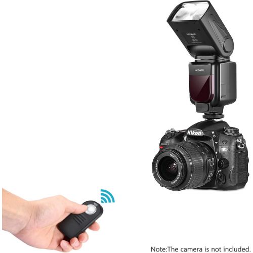 니워 [아마존베스트]Neewer NW-670 TTL Speedlite Flash Kit for Canon with IR Wireless Remote Control,AA Battery,Diffuser for Canon 7D Mark II,5D Mark II III,IV,1300D,1200D,1100D,650D,550D,80D,70D