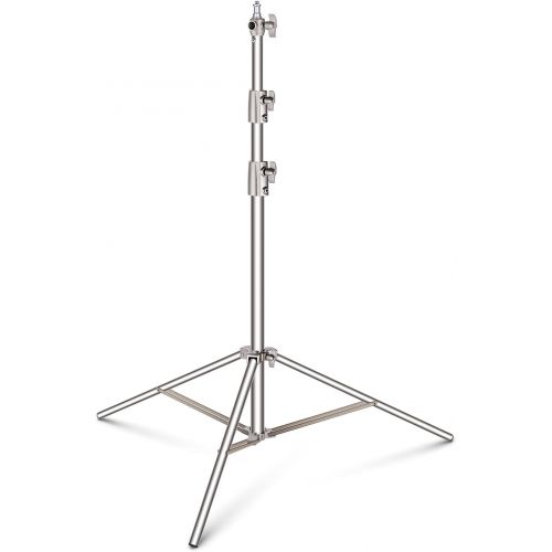 니워 [아마존베스트]Neewer Stainless Steel Light Stand 102 inches/260 centimeters Heavy Duty with 1/4-inch to 3/8-inch Universal Adapter for Studio Softbox, Monolight and Other Photographic Equipment