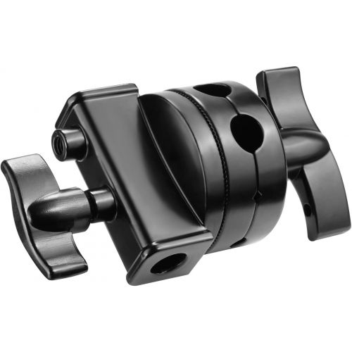 니워 [아마존베스트]Neewer Multi Functional Heavy Duty 2.5-inch Grip Head Swivel Head Holder Mounting Adapter for Light Stand, Extension Boom Arm and Other Photographic Equipment with 1/2,1/4,3/8,5/8-