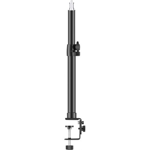 니워 [아마존베스트]Neewer Tabletop Light Stand Clip Stand with 1/4inch Screw for LED Video Light & Ring Light, Adjustable 32-52cm, Aluminum Alloy, for Live Streaming Lighting, Photo Video Studio Shoo