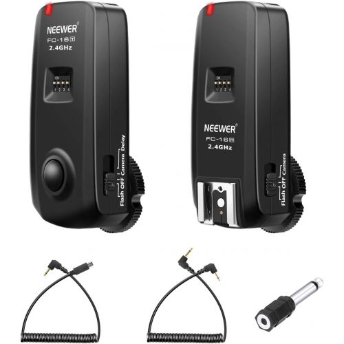 니워 [아마존베스트]Neewer FC-16 3-in-1 2.4G 16 Channels Wireless Remote Flash Trigger Compatible with Sony A9II A9 A7RIV A7RIII A7RII A7R A7III A7II A7 A7SII A7S A6600 A6500 Sony DSLR Cameras