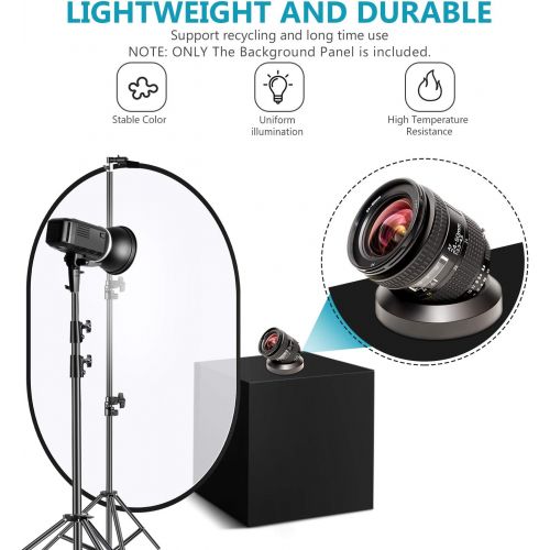 니워 [아마존베스트]Neewer Professional Lighting Studio 5x7 feet/150x200 cm Pop out Foldable Soft Diffuser Disc Panel Reflector with Carrying Case for Studio and Outdoor Portrait, Product Photography,