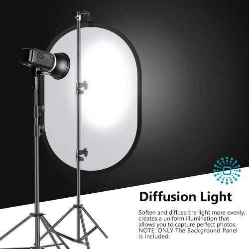 니워 [아마존베스트]Neewer Photography Studio Light Reflector Pop-Out Foldable Soft Disc Diffuser with Carrying Case for Studio and Portrait Outdoor Photography Product Video Shooting (23.6x35)