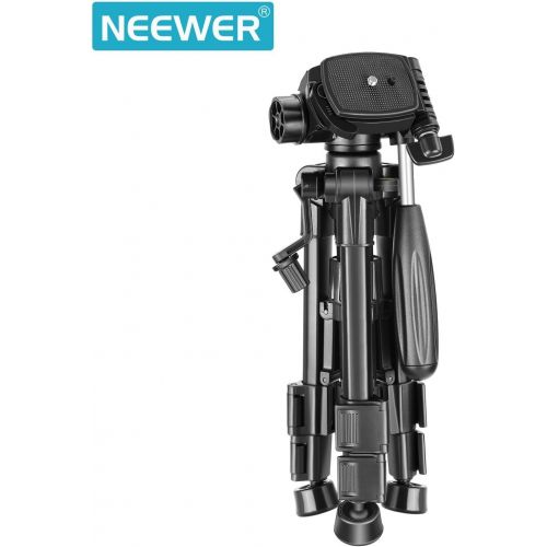 니워 [아마존베스트]Neewer Mini Travel Tabletop Camera Tripod 24 inches/62 centimeters, Portable Aluminum with 3-Way Swivel Pan Head for DSLR Camera,Smartphones,DV Video up to 6.6 pounds/3 Kilograms (