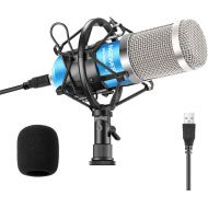 [아마존베스트]Neewer USB Microphone 192KHZ/24Bit Plug & Play Computer Cardioid Mic Podcast Condenser Microphone with Professional Sound Chipset for Livestreaming/YouTube/Gaming Recording/Voice O