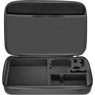 [아마존베스트]Neewer Shockproof Carrying Case Compatible with GoPro Hero 9 8 Max 7 6 5 4 Black GoPro 2018 Insta360 DJI AKASO APEMAN Campark SJCAM Action Camera etc and Accessories (Black, Large)